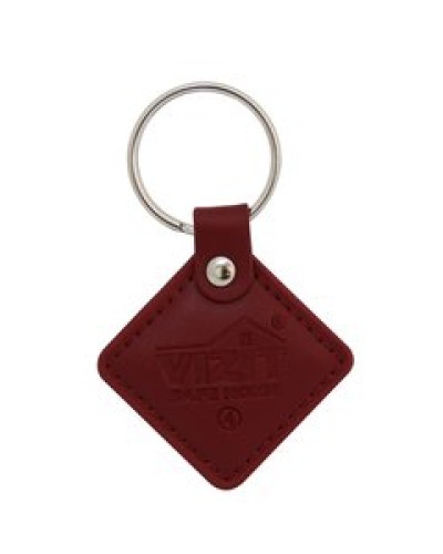 Ключ-брелок RFID Vizit RF2.2 красный в Ачинске Оптовые идентификаторы Pintop.ru