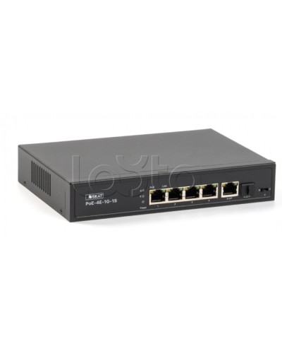 Коммутатор Бастион SKAT PoE-4E-1G-1S в Ачинске Коммутаторы Pintop.ru