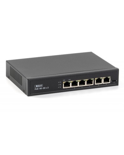 Коммутатор Бастион SKAT PoE-4E-2E v.2 в Ачинске Коммутаторы Pintop.ru
