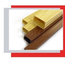 Миниканал 15x10 серия MEX с текстурой дерева (сосна) Экопласт 77000P-2