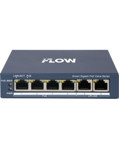 Коммутатор с PoE iFlow F-SW-EM606POE-VM/L в Ачинске Коммутаторы Pintop.ru