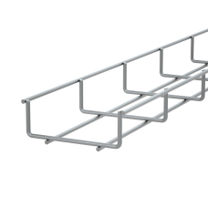 Проволочный лоток 35х100 L3000 мм INOX304 КМ-Профиль (PL35-100-3000 INOX304)