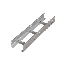 Лоток лестничный 100х200х1,2 L6000 мм HD85 N КМ-профиль (LL100-200-1.2-6000 HD85 N)