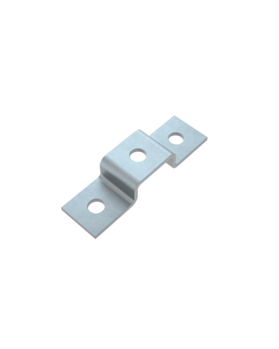 Прямоугольная скоба для страт-профиля 41х21 мм КМ-Профиль (PS41-21) в Ачинске Держатели, клипсы, скобы Pintop.ru