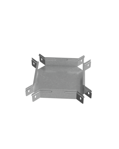 Х-разветвитель 50х50 мм ПЛЮС HD85 КМ-профиль (XDplus50-50 HD85) в Ачинске Аксессуары для лотков Pintop.ru