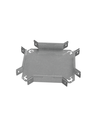 Х-разветвитель 50х100 мм ПЛЮС HD КМ-Профиль (XDplus50-100 HD) в Ачинске Аксессуары для лотков Pintop.ru