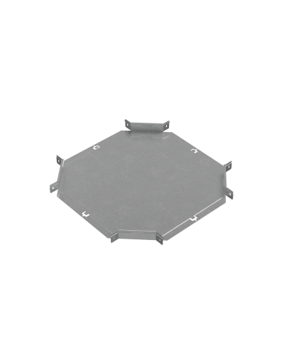 Х-разветвитель 50х400 мм ПЛЮС HD85 КМ-профиль (XDplus50-400 HD85) в Ачинске Аксессуары для лотков Pintop.ru