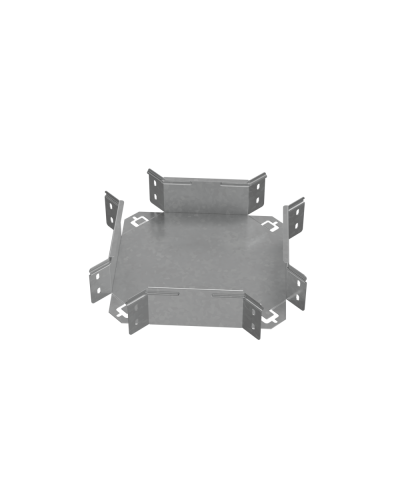 Х-разветвитель 80х100 мм ПЛЮС HD85 КМ-профиль (XDplus80-100 HD85) в Ачинске Аксессуары для лотков Pintop.ru