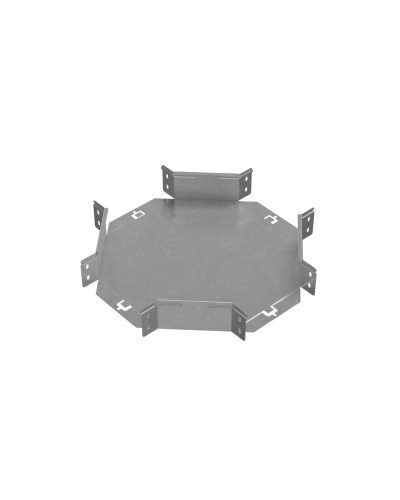 Х-разветвитель 80х200 мм ПЛЮС HD85 КМ-профиль (XDplus80-200 HD85) в Ачинске Аксессуары для лотков Pintop.ru