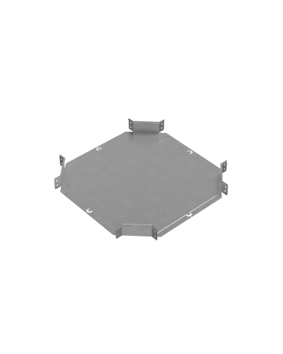 Х-разветвитель 80х500 мм ПЛЮС HD85 КМ-профиль (XDplus80-500 HD85) в Ачинске Аксессуары для лотков Pintop.ru