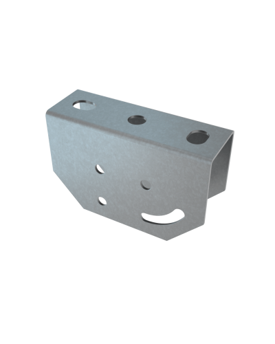 Универсальная потолочная скоба S:2,0 мм HD85 КМ-профиль (UPD HD85) в Ачинске Аксессуары для лотков Pintop.ru