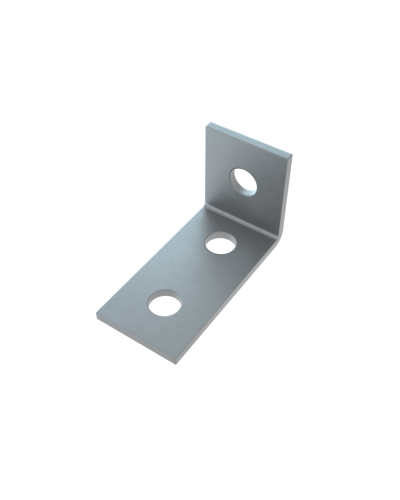 Уголок удлиненный (3 отверстия) КМ-Профиль (USG3) в Ачинске Аксессуары для лотков Pintop.ru