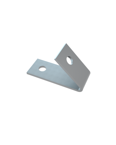 Уголок c острым углом 135 гр. с двумя отверстиями КМ-профиль (USG135-2) в Ачинске Аксессуары для лотков Pintop.ru