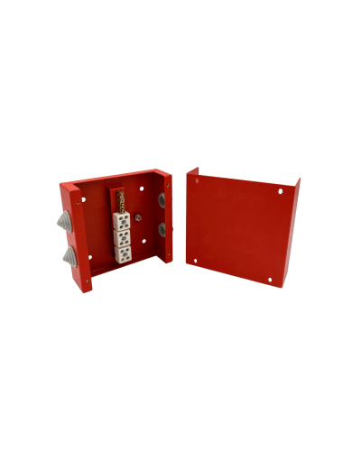 Коробка распределительная огнестойкая КРОПС, IP41, габаритные размеры 200х200х80 мм, для кабелей сечением до 10 мм2, 12 клемм КМ-Профиль (FRJB-KM-ST3-10-12-КРОПС-IP41) в Ачинске Распределительные коробки Pintop.ru