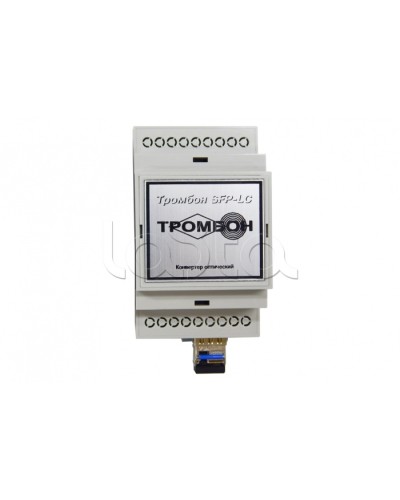 Конвертер оптический Тромбон SFP-LC-A в Ачинске Система оповещения и трансляции Pintop.ru