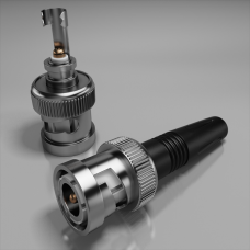 Разъем штекер BNC под винт с колпачком (50 шт/уп) ПожТехКабель PTK-Accessories