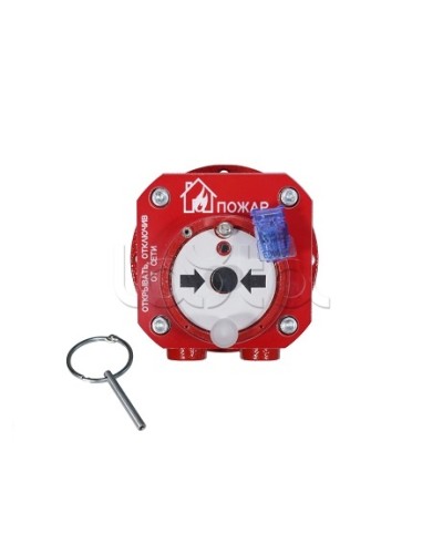 Извещатель пожарный ручной взрывозащищенный Спектрон-512-Exd-А-ИПР-А-HART в Ачинске Пожарные извещатели (Ex) Pintop.ru