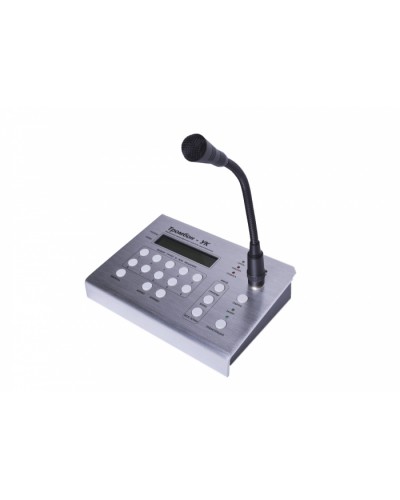 Консоль микрофонная удалённая многозонная Тромбон УК в Ачинске Система оповещения и трансляции Pintop.ru