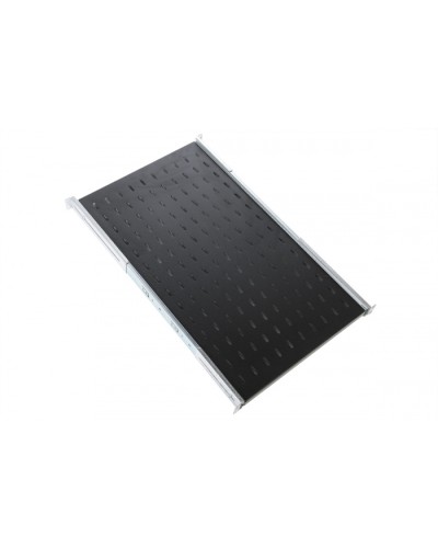 Полка перфорированная выдвижная 450 мм ЦМО ТСВ-45-9005 в Ачинске Полки для шкафов и стоек Pintop.ru