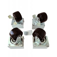 Eurolan Набор роликов 4 шт., до 600 кг, серия S3000 (60A-26-01-31BL)