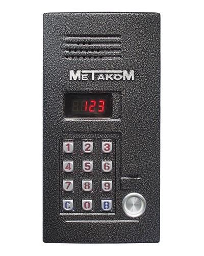 Блок вызова домофона Метаком MK2012-TM4E в Ачинске Блоки вызова многоабонентные Pintop.ru