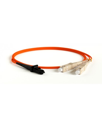 Патч-корд волоконно-оптический Hyperline FC-D2-62-MTRJM/PR-MTRJM/PR-H-2M-LSZH-OR в Ачинске Патч-корды оптические Pintop.ru