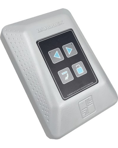 Пульт управления одним турникетом с автоматическами планками и одной секцией ограждения «Антипаника» CARDDEX AG-04 (для серии STL) в Ачинске Сетевая СКУД CARDDEX Pintop.ru