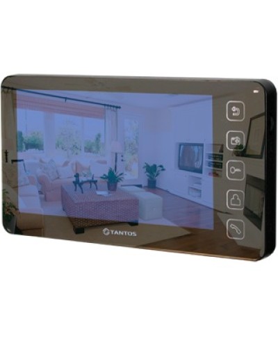 Монитор цветного видеодомофона адаптированный Tantos Prime SD (Black Mirror) VZ в Ачинске Абонентские видеоустройства Pintop.ru
