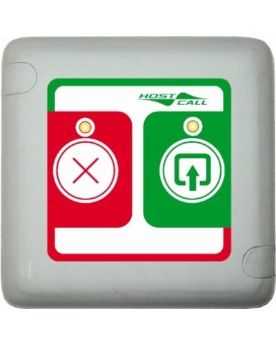 Радиокнопка вызова Hostcall MP-411D1 в Ачинске Система оповещения и трансляции Hostcall Pintop.ru