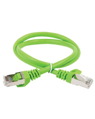 ITK Коммутационный шнур кат. 5Е FTP LSZH 10м зеленый (PC02-C5EFL-10M) в Ачинске Патч-корды и пигтейлы Pintop.ru