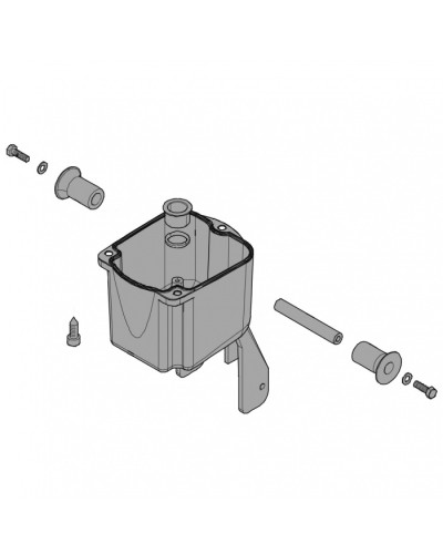 Корпус редуктора C010 Came 119RICX044 в Ачинске Запчасти для шлагбаумов и автоматики Pintop.ru