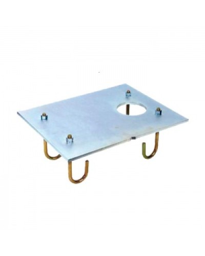 Пластина монтажная с анкерами для шлагбаумов 617 серии Faac 490095 в Ачинске Запчасти для шлагбаумов и автоматики Pintop.ru