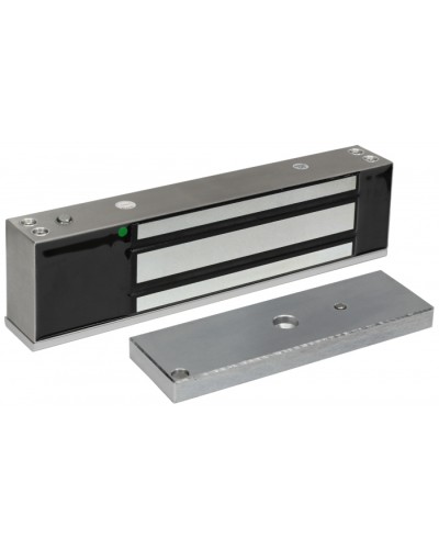 Smartec ST-EL523DLW-SS - Электромагнитный замок, уличное исполнение, СИД, датчик положения двери, IP68, нержавеющая сталь, усилие 520-540 кг. в Ачинске Электромагнитные замки Pintop.ru