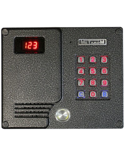 Блок вызова домофона Метаком MK2007-TM-EV в Ачинске Блоки вызова многоабонентные Pintop.ru