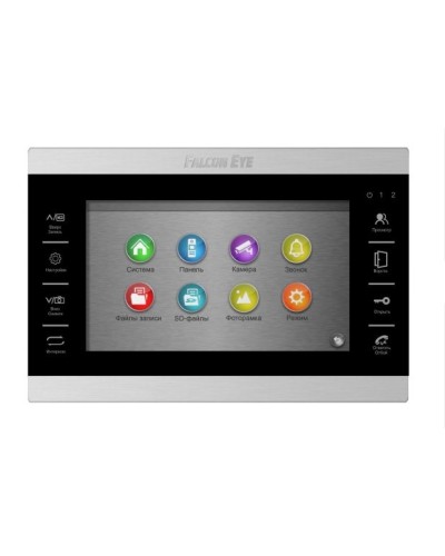 Видеодомофон Falcon Eye Atlas Plus HD (Black) в Ачинске Абонентские видеоустройства Pintop.ru