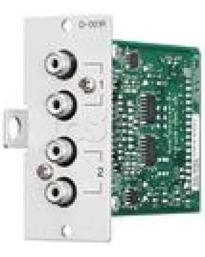 Модуль стерео входа небалансный 2-х канальный TOA D-001R в Ачинске Системы оповещения и трансляции TOA Pintop.ru