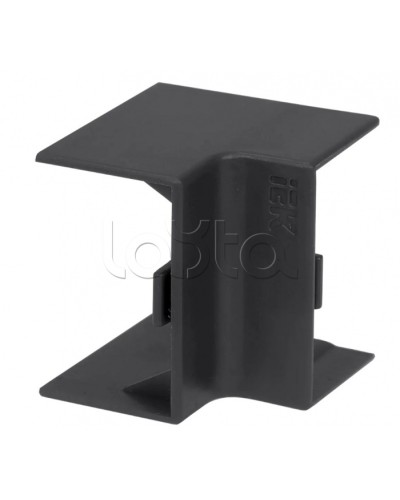 ELECOR Угол внутренний КМВ 60х40 черный (4шт/компл) IEK (EL-KK10D-V-060-040-K02) в Ачинске Аксессуары для кабель-канала Pintop.ru