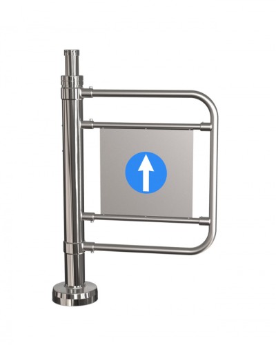 Калитка электромеханическая Ростов-Дон Ростов-Дон К32М-230 ХРОМ (без дуги) (0910-01) в Ачинске Калитки Pintop.ru