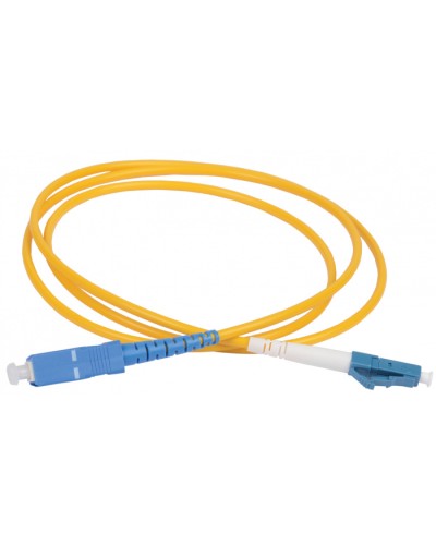 ITK Оптический (патч-корд), SM, 9/125 (OS2), LC/UPC-SC/UPC,(simplex),20м (FPC09-LCU-SCU-C1L-20M) в Ачинске Патч-корды оптические Pintop.ru