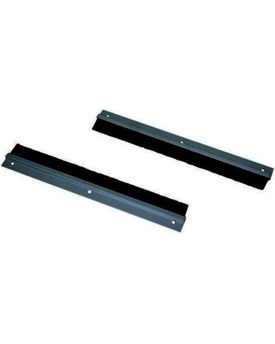 Ввод щеточный 19, 1U для настенных, напольных шкафов (черный) TLK-BRSH-1U-BK в Ачинске Аксессуары для стоек и шкафов Pintop.ru