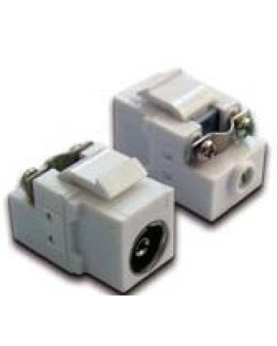 Вставка Keystone TV-розетка, винтовое соединение, белая LANMASTER LAN-OK-TV/S-WH в Ачинске Коннекторы Pintop.ru