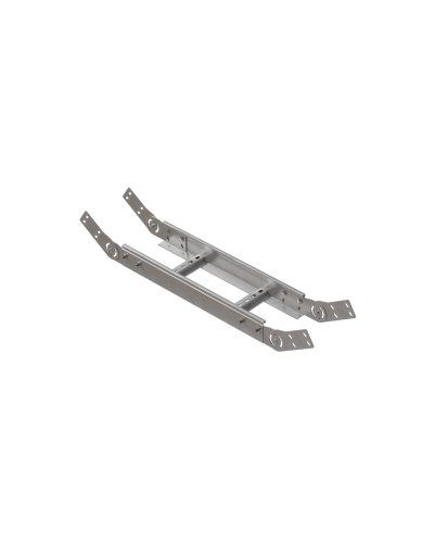 Вертикальный шарнирный угол 80х600х1,2 мм HD N КМ-профиль (LSHL80-600-1.2 HD N) в Ачинске Аксессуары для лотков Pintop.ru