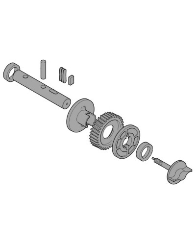 Выходной вал BX-P Came 119RIBX028 в Ачинске Запчасти для шлагбаумов и автоматики Pintop.ru