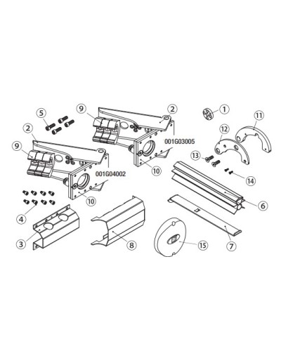 Крышка рычага FLEX Came 119RID186 в Ачинске Запчасти для шлагбаумов и автоматики Pintop.ru