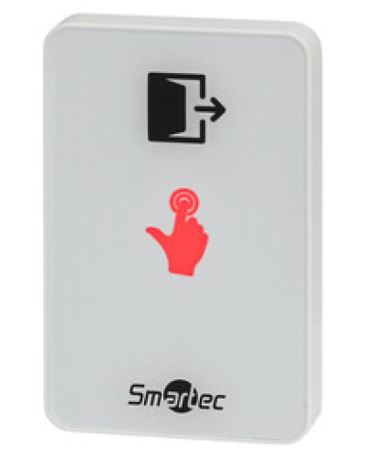 Сенсорная кнопка выхода накладная Smartec ST-EX410L-WT в Ачинске Кнопки выхода Pintop.ru