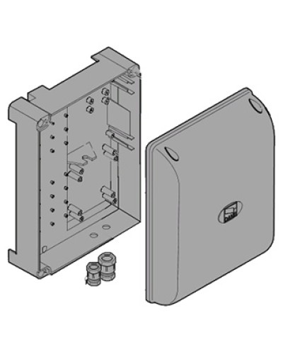 Корпус блока управления G2080 G2081 Came 119RIR238 в Ачинске Запчасти для шлагбаумов и автоматики Pintop.ru