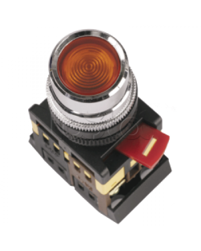 Кнопка ABLF-22 красный d22мм неон/240В 1з+1р IEK BBT10-ABLF-K04 в Ачинске Кнопки выхода Pintop.ru