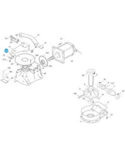 Защитный ключ электродвигателя SUPERFROG Came 119RIA041 в Ачинске Запчасти для шлагбаумов и автоматики Pintop.ru