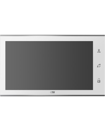 Монитор видеодомофона CTV-M4105AHD (белый) в Ачинске Абонентские видеоустройства Pintop.ru