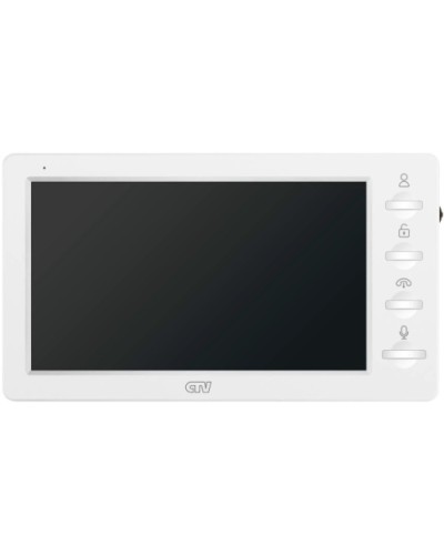 Монитор видеодомофона CTV-M3702 Gamma белый в Ачинске Абонентские видеоустройства Pintop.ru